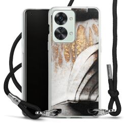 Carry Case Transparent Fabric black/silver