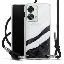 Carry Case Transparent Fabric black/silver