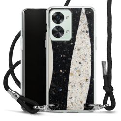 Carry Case Transparent Fabric black/silver