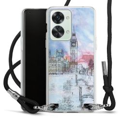 Carry Case Transparent Fabric black/silver