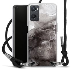 Carry Case Transparent Fabric black/silver