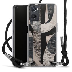 Carry Case Transparent Fabric black/silver