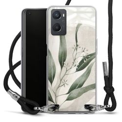 Carry Case Transparent Fabric black/silver