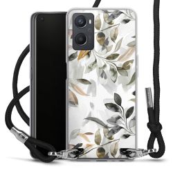 Carry Case Transparent Fabric black/silver