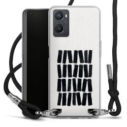 Carry Case Transparent Fabric black/silver