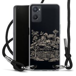 Carry Case Stoff schwarz/silber