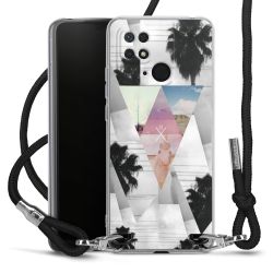 Carry Case Transparent Fabric black/silver