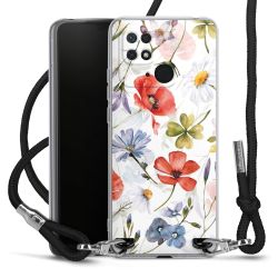 Carry Case Transparent Fabric black/silver