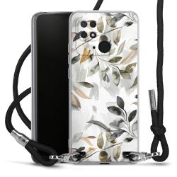 Carry Case Transparent Fabric black/silver