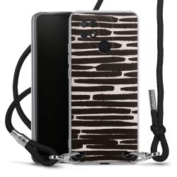 Carry Case Transparent Fabric black/silver