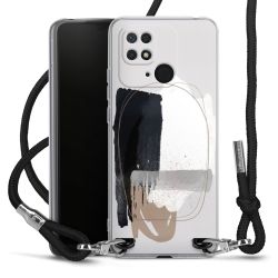 Carry Case Transparent Fabric black/silver