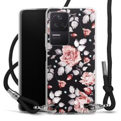 Carry Case Transparent Fabric black/silver