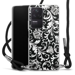 Carry Case Transparent Fabric black/silver