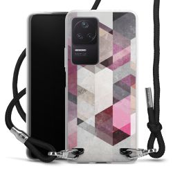 Carry Case Transparent Fabric black/silver