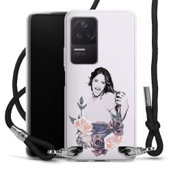 Carry Case Transparent Fabric black/silver