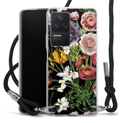 Carry Case Transparent Fabric black/silver