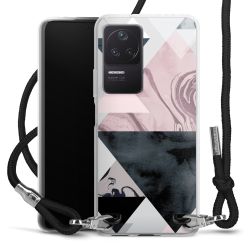 Carry Case Transparent Fabric black/silver