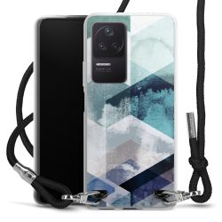 Carry Case Transparent Fabric black/silver