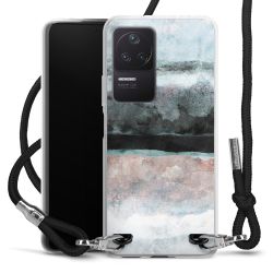 Carry Case Transparent Fabric black/silver