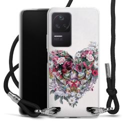 Carry Case Transparent Fabric black/silver