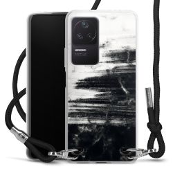 Carry Case Transparent Fabric black/silver