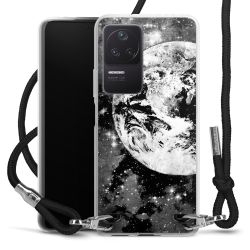 Carry Case Transparent Fabric black/silver