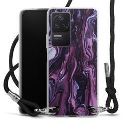 Carry Case Transparent Fabric black/silver