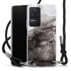 Carry Case Transparent Fabric black/silver