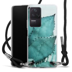 Carry Case Transparent Fabric black/silver