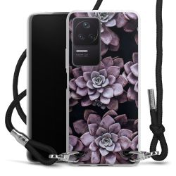 Carry Case Transparent Fabric black/silver