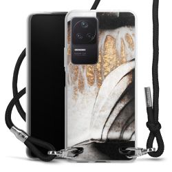 Carry Case Transparent Fabric black/silver