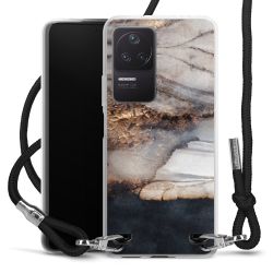 Carry Case Transparent Fabric black/silver