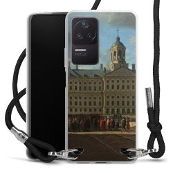 Carry Case Transparent Fabric black/silver