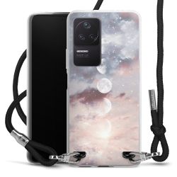 Carry Case Transparent Fabric black/silver