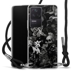 Carry Case Transparent Fabric black/silver