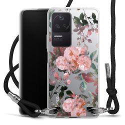 Carry Case Transparent Fabric black/silver