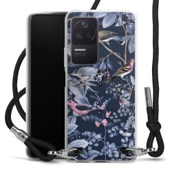 Carry Case Transparent Fabric black/silver