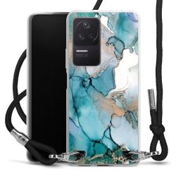 Carry Case Transparent Fabric black/silver