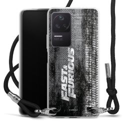 Carry Case Transparent Fabric black/silver