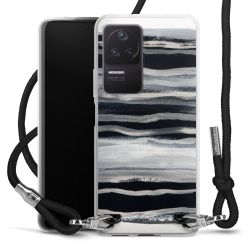 Carry Case Transparent Fabric black/silver