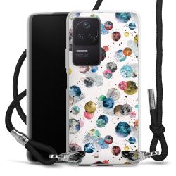 Carry Case Transparent Fabric black/silver