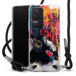 Carry Case Fabric black/silver