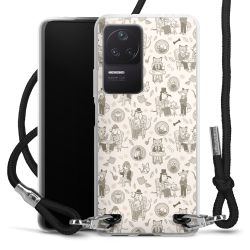 Carry Case Fabric black/silver