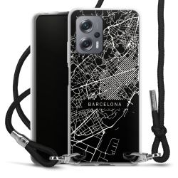 Carry Case Transparent Fabric black/silver