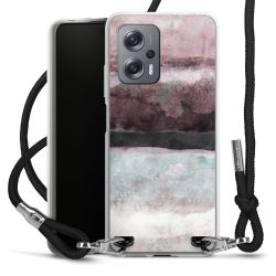 Carry Case Transparent Fabric black/silver