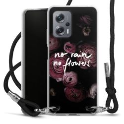 Carry Case Transparent Fabric black/silver