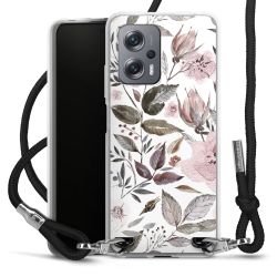 Carry Case Transparent Fabric black/silver