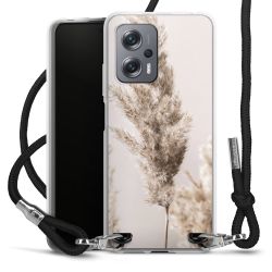 Carry Case Transparent Fabric black/silver