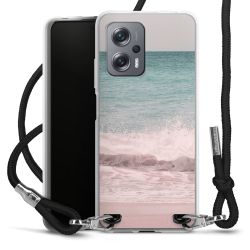 Carry Case Transparent Fabric black/silver