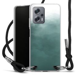 Carry Case Transparent Fabric black/silver